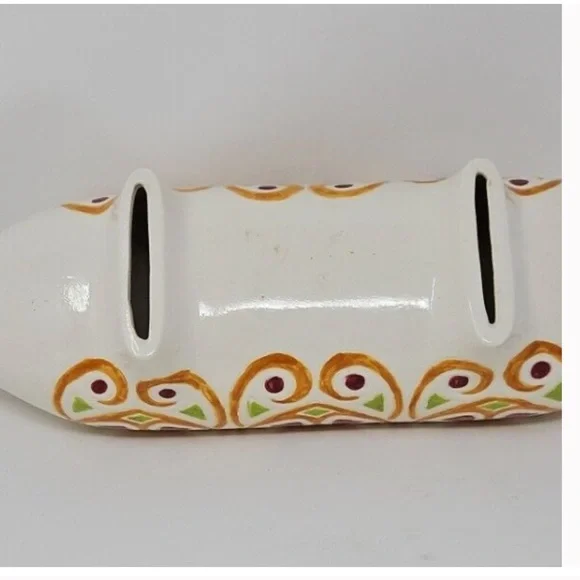 Italian Pig Toothpick Holder anthropomorphic Pig Server Holder Piggy Appetizers - Picture 5 of 5